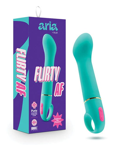 Blush Novelties Blush Aria Flirty Af - Teal Vibrators