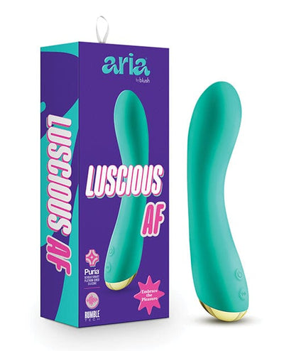 Blush Novelties Blush Aria Luscious Af - Teal Vibrators