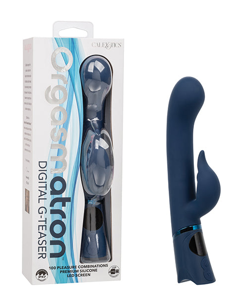 Orgasmatron Digital G-Teaser Vibrator - Blue  OrchidToys.com