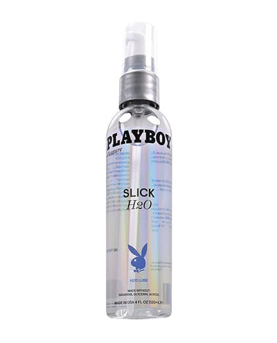 Evolved Novelties INC Playboy Pleasure Slick H20 Lubricant - 4 Oz Lubes