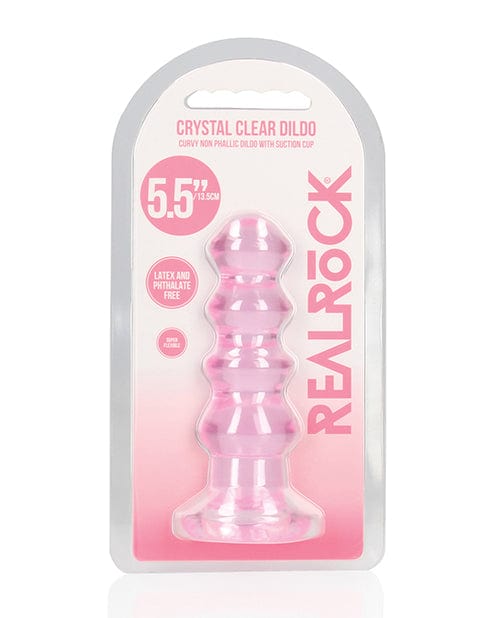 adventure curve sex toy RealRock Crystal Clear 6