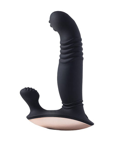 Uc Global Trade INChoney Play B Royal Thrusting Vibrating Prostate & Perineum Massager - Black Anal Toys