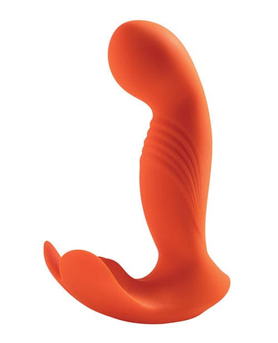 Uc Global Trade INChoney Play B Crave 3 G-spot Vibrator With Rotating Massage Head & Clit Tickler - Orange Vibrators