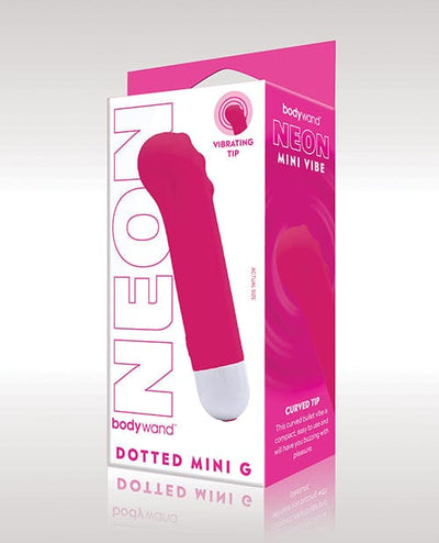 Xgen Xgen Bodywand Neon Mini Dotted G Vibe - Neon Pink Vibrators