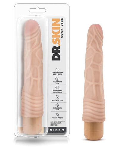 Blush Novelties Blush Dr. Skin Vibe #2 - Beige Vibrators