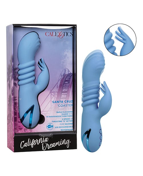 California Dreaming Santa Cruz Coaster - Blue by CalExotics | Vibrators |  OrchidToys.com SE-4350-70-3
