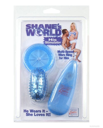 CalExotics Shane's World His Stimulator - Blue Vibrators