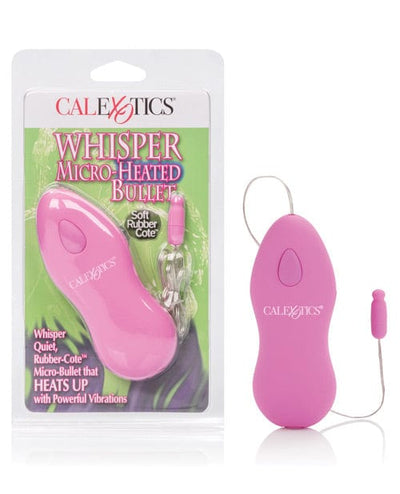 CalExotics Whisper Micro Heated Bullet Pink Vibrators