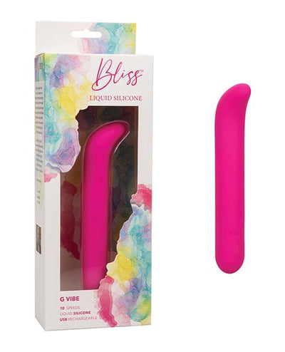 California Exotic Novelties Bliss Liquid Silicone G Vibe - Pink Vibrators