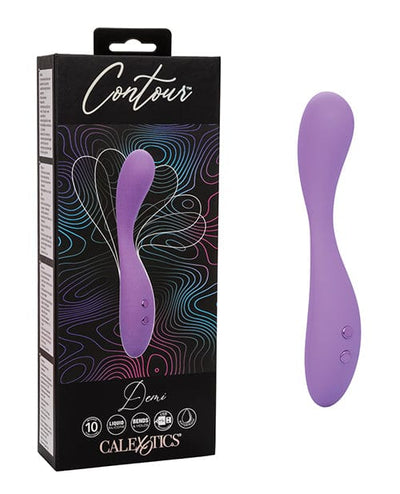 California Exotic Novelties Contour Demi Flexible Massager - Purple Vibrators