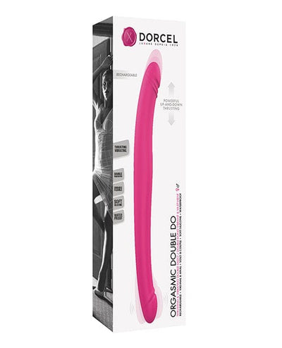 Lovely Planet Dorcel Orgasmic Double Do 16.5" Thrusting Dong - Pink Dildos