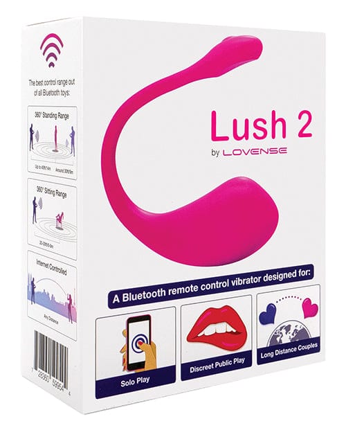 Lovense Lush 2.0 Sound Activated Vibrator - Pink by Lovense | Vibrators | OrchidToys.com Lovense Lush 2.0 Sound Activated Vibrator - Pink by Lovense | Vibrators | OrchidToys.com