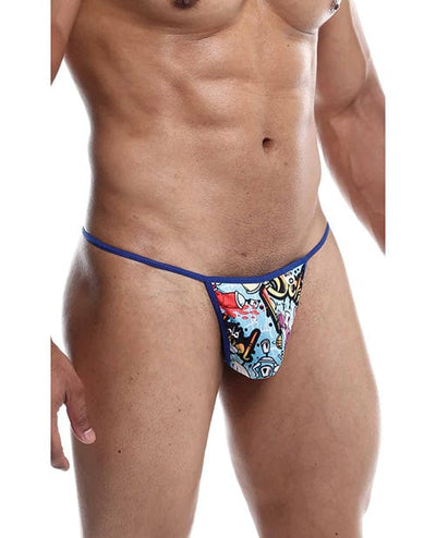Malebasics Corp Male Basics Sinful Hipster Wow T Thong G-string Print Large Lingerie & Costumes