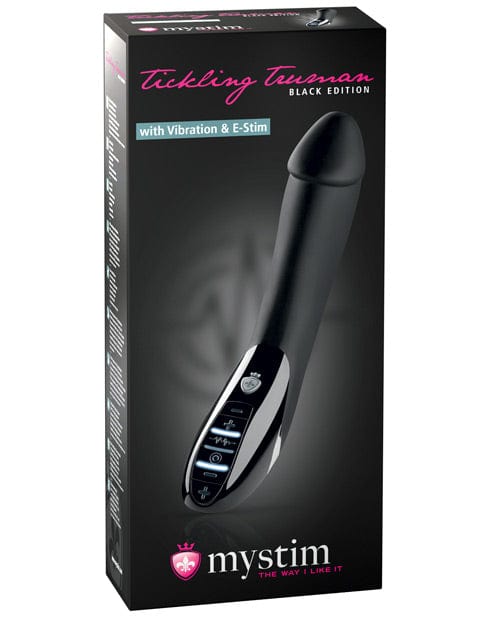 Mystim Tickling Truman eStim Vibrator Black Edition - Black by Mystim | Kink & BDSM | OrchidToys.com Mystim Tickling Truman eStim Vibrator Black Edition - Black by Mystim | Kink & BDSM | OrchidToys.com