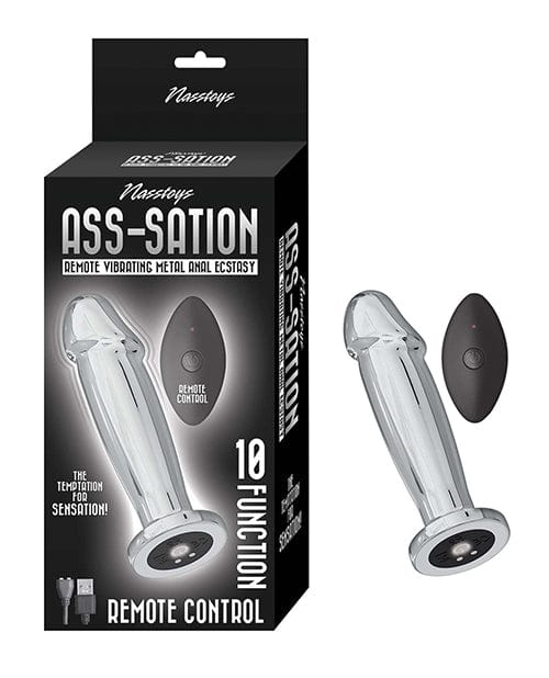 Buy Ass-sation Remote Vibrating Metal Anal Ecstasy | Best Price for Anal  Toys