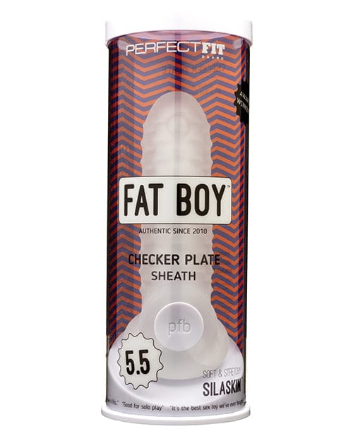 Perfect Fit Fat Boy Checker Plate Sheath by Perfect Fit Brand | Penis Toys 