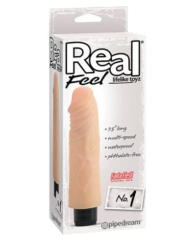 Pipedream Products Real Feel No. 1 Long - 7.5" Vibe Waterproof Flesh Vibrators