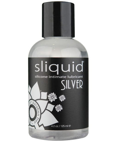 Sliquid Sliquid Silver Silicone Lube Glycerine & Paraben Free 4.2 Oz Lubes