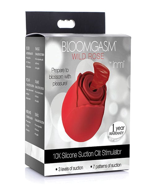 Bloomgasm Wild Rose Clitoral Suction Stimulator - Vibrators