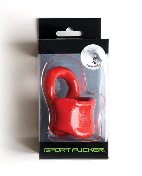 665 INC Sport Fucker Baller Ring Red Penis Toys