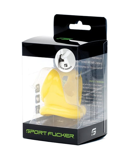 665 INC Sport Fucker Cock Harness Yellow Penis Toys
