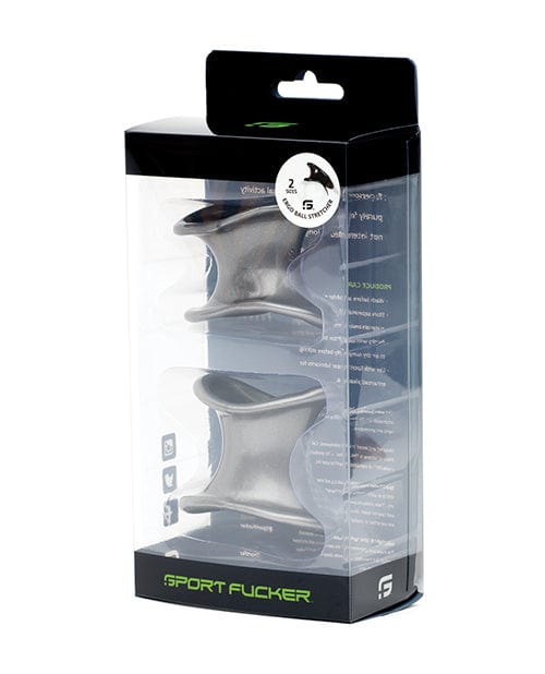665 INC Sport Fucker Ergonomic Ball Stretcher Kit Metal Penis Toys