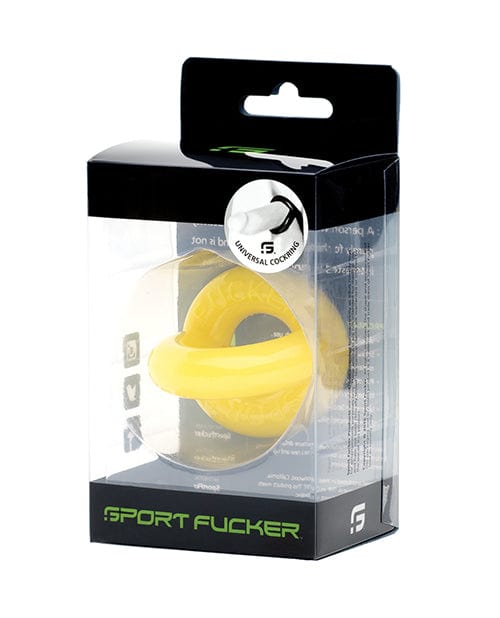 665 INC Sport Fucker Original Cockring Yellow Penis Toys