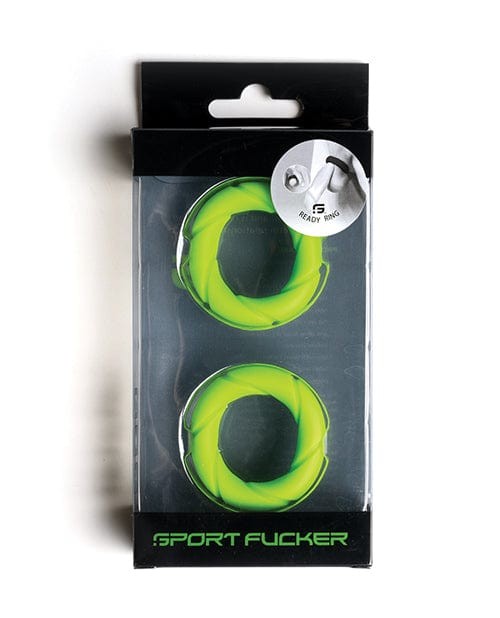 665 INC Sport Fucker Ready Rings Green Penis Toys