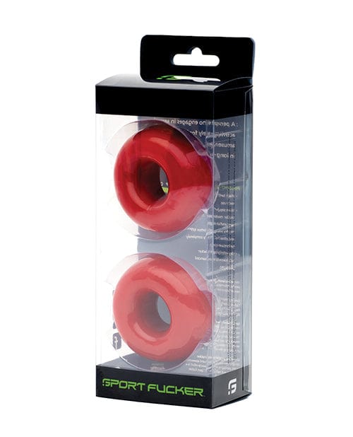 665 INC Sport Fucker Skater Boyz Pack Of 2 Red Penis Toys