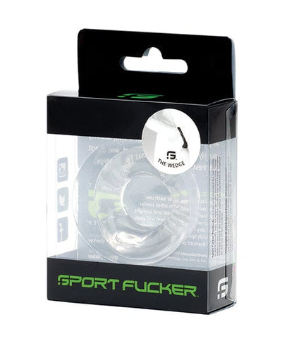 665 INC Sport Fucker Wedge Clear Penis Toys