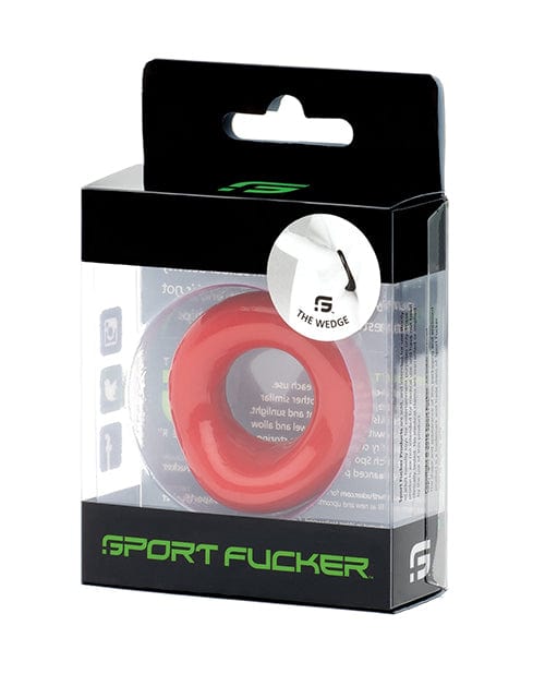 665 INC Sport Fucker Wedge Red Penis Toys