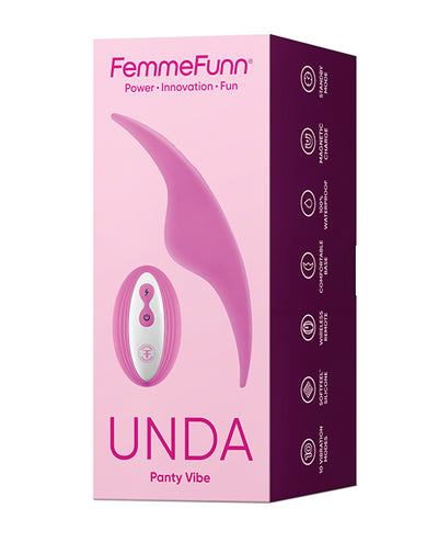 Femme Funn Unda Thin Panty Vibe - Pink