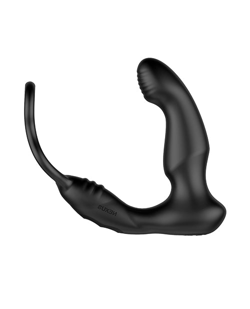 Nexus Simul8 Wave Dual Cock Ring Prostate Massage - Black