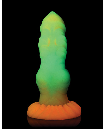 Creature Cocks Alien Invader Alien Glow-in-the-dark Silicone Dildo