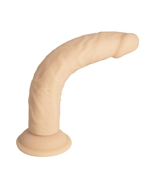 B.M.S. Enterprises Naked Addiction 9" Dual Density Silicone Dildo - Vanilla Dildos
