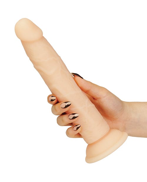 B.M.S. Enterprises Naked Addiction 9" Dual Density Silicone Dildo - Vanilla Dildos