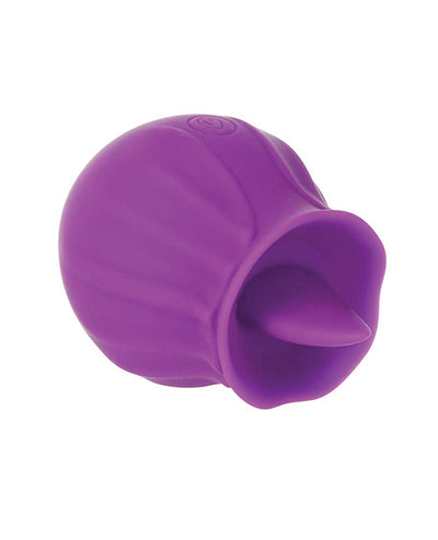 B.M.S. Enterprises M'Lady Flickering Tongue & Vibrating Clitoral Stimulator - Purple Vibrators