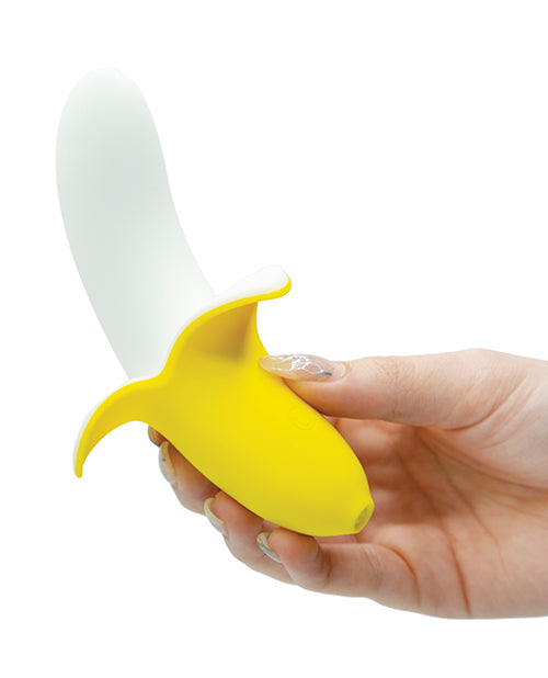 B.M.S. Enterprises Mini Banana Vibrator - Yellow Vibrators