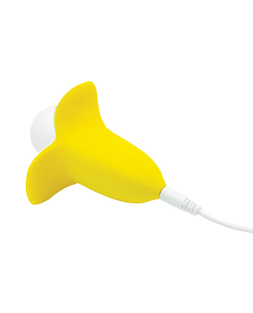 B.M.S. Enterprises Mini Banana Vibrator - Yellow Vibrators