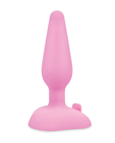 b-Vibe B-Vibe Beginner's Vibrating Tapered Butt Plug - Pink Anal Toys