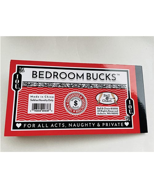 Ball &amp; Chain Bedroom Bucks I.o.u More