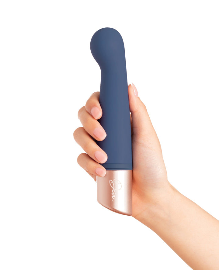 Beacon Wellness Brands INC Deia the Couple Nesting Two-in-one Vibe - Navy Vibrators