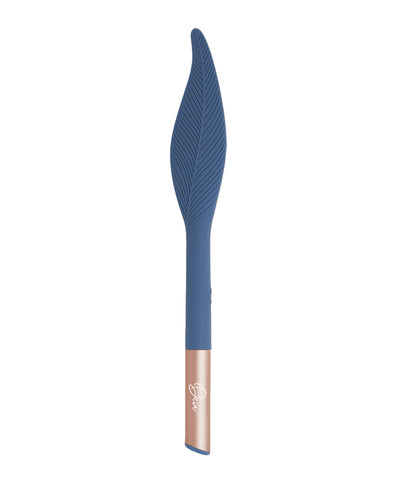 Beacon Wellness Brands INC Deia the Feather with Charging Case - Navy Vibrators