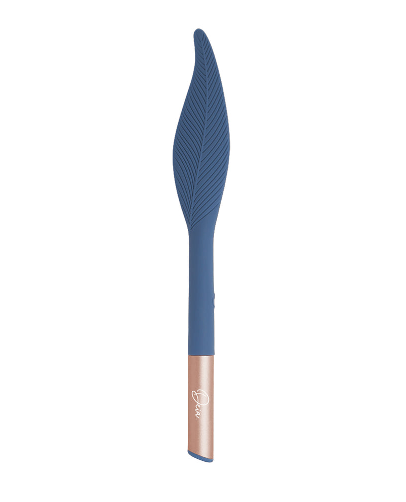 Beacon Wellness Brands INC Deia the Feather with Charging Case - Navy Vibrators