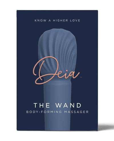 Beacon Wellness Brands INC Deia the Wand w/Recharging Base - Navy Vibrators