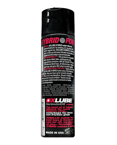 Blue Ox Designs LLCDba Oxballs Ox Balls Oxlube Formula-ox Hybrid - Oz Lubes
