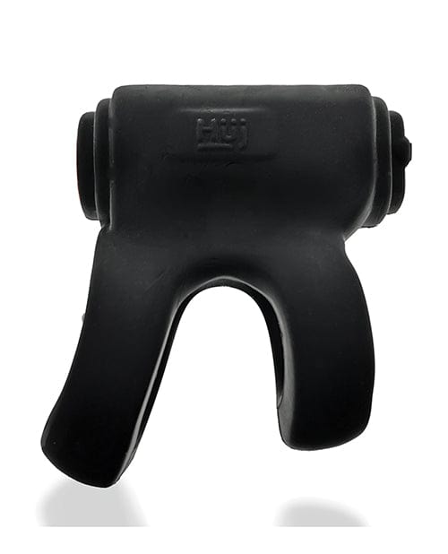 Blue Ox Designs LLCDba Oxballs Hunkyjunk Revhammer Shaft Vibe Ring - Vibe Tar Ice W/red Penis Toys