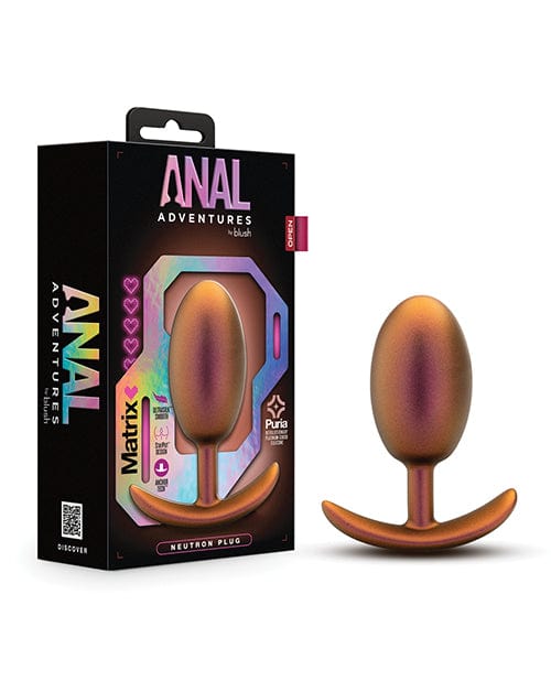 Blush Novelties Blush Anal Adventures Matrix Neutron Plug - Copper Anal Toys