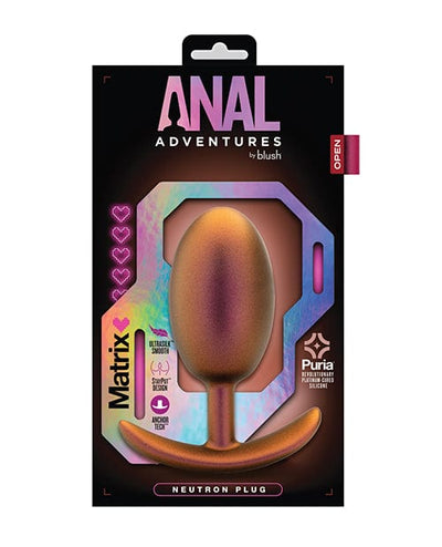 Blush Novelties Blush Anal Adventures Matrix Neutron Plug - Copper Anal Toys