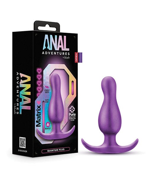 Blush Novelties Blush Anal Adventures Matrix Quantum Plug - Purple Anal Toys